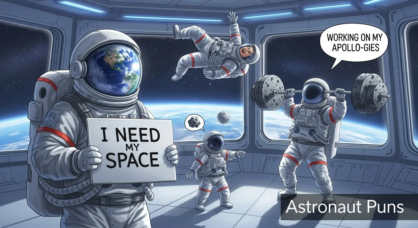 Astronaut Puns to Make You Laugh