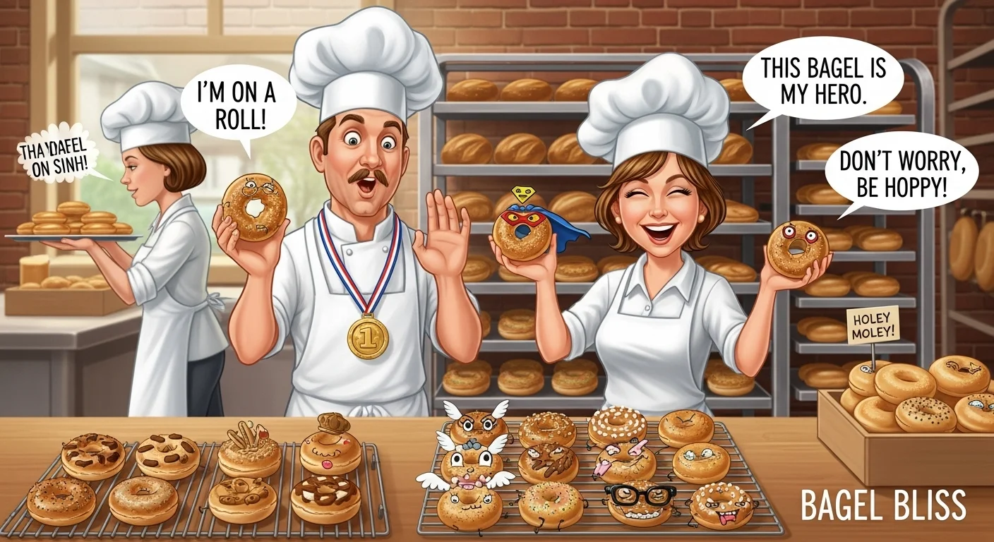 Bagel Puns to Make You Laugh