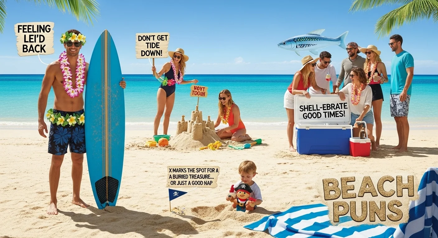 Beach Puns to Make You Laugh