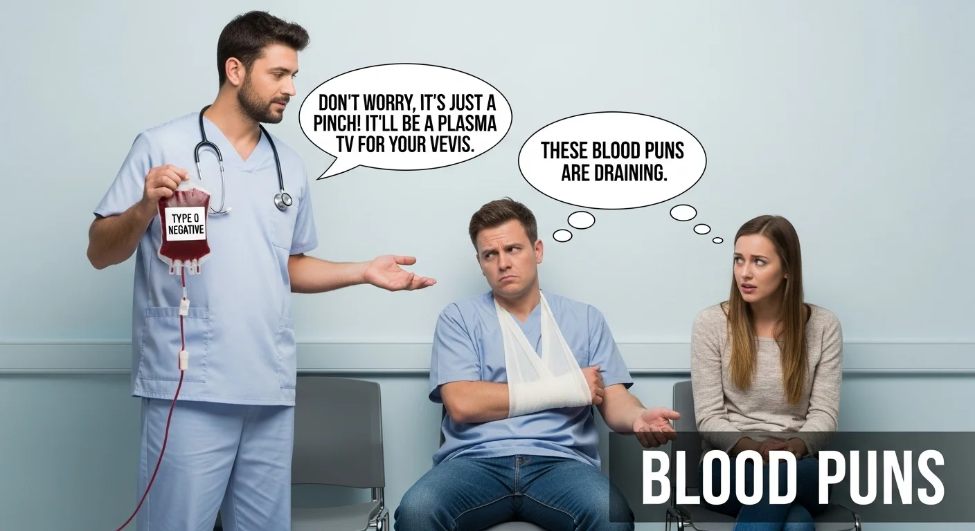 Top Hilarious Blood Puns