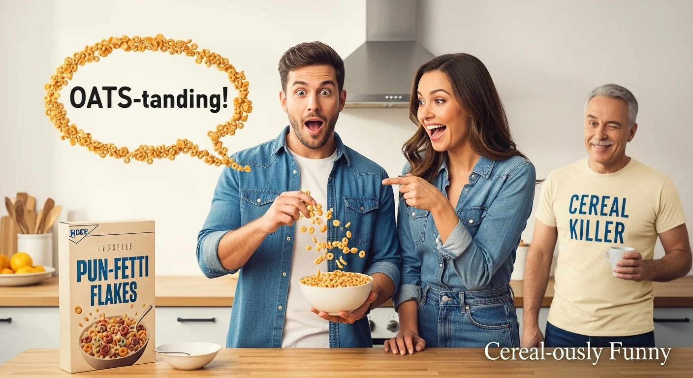Hilarious Cereal Puns