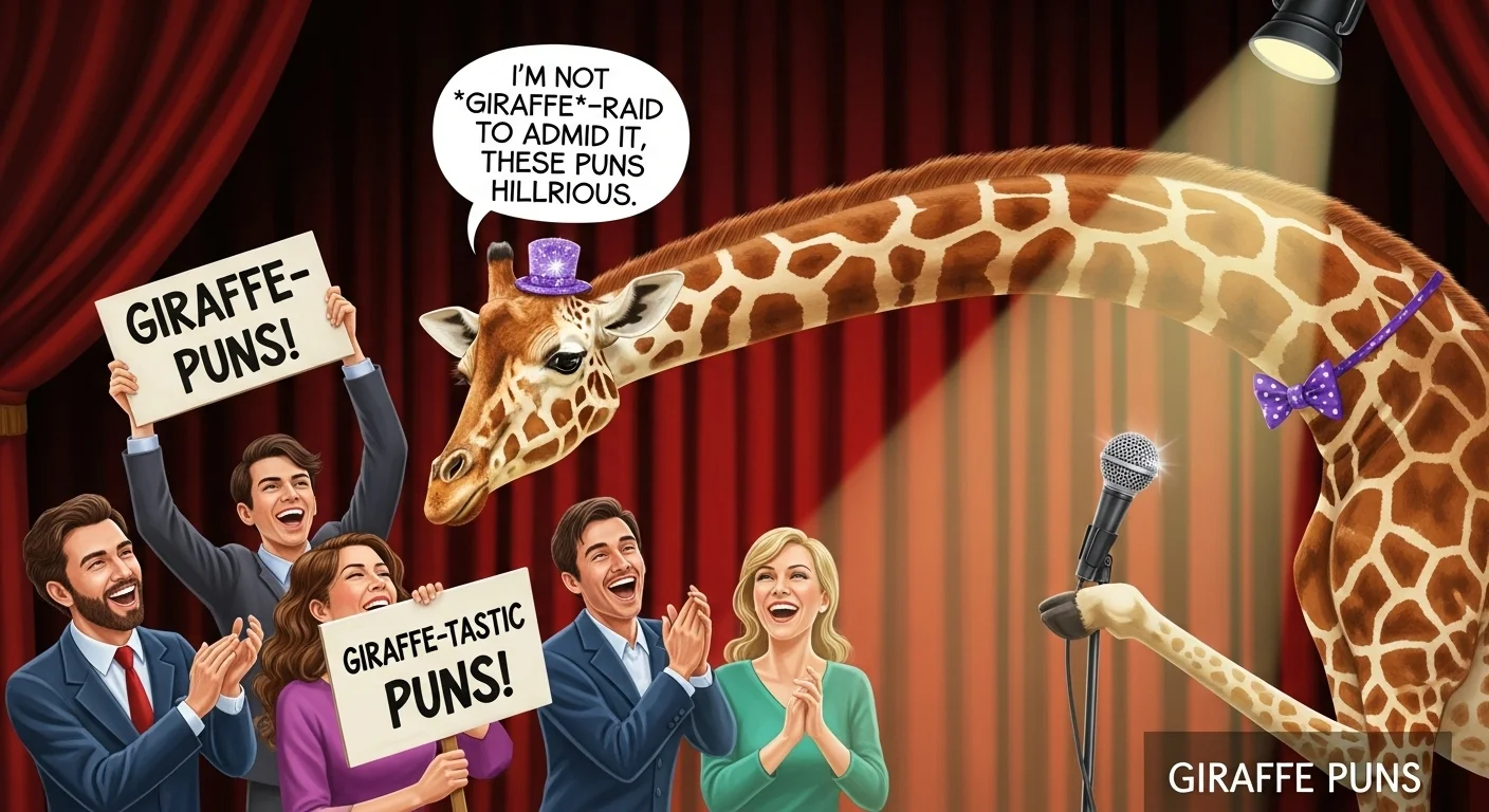 Giraffe Puns to Make You Laugh