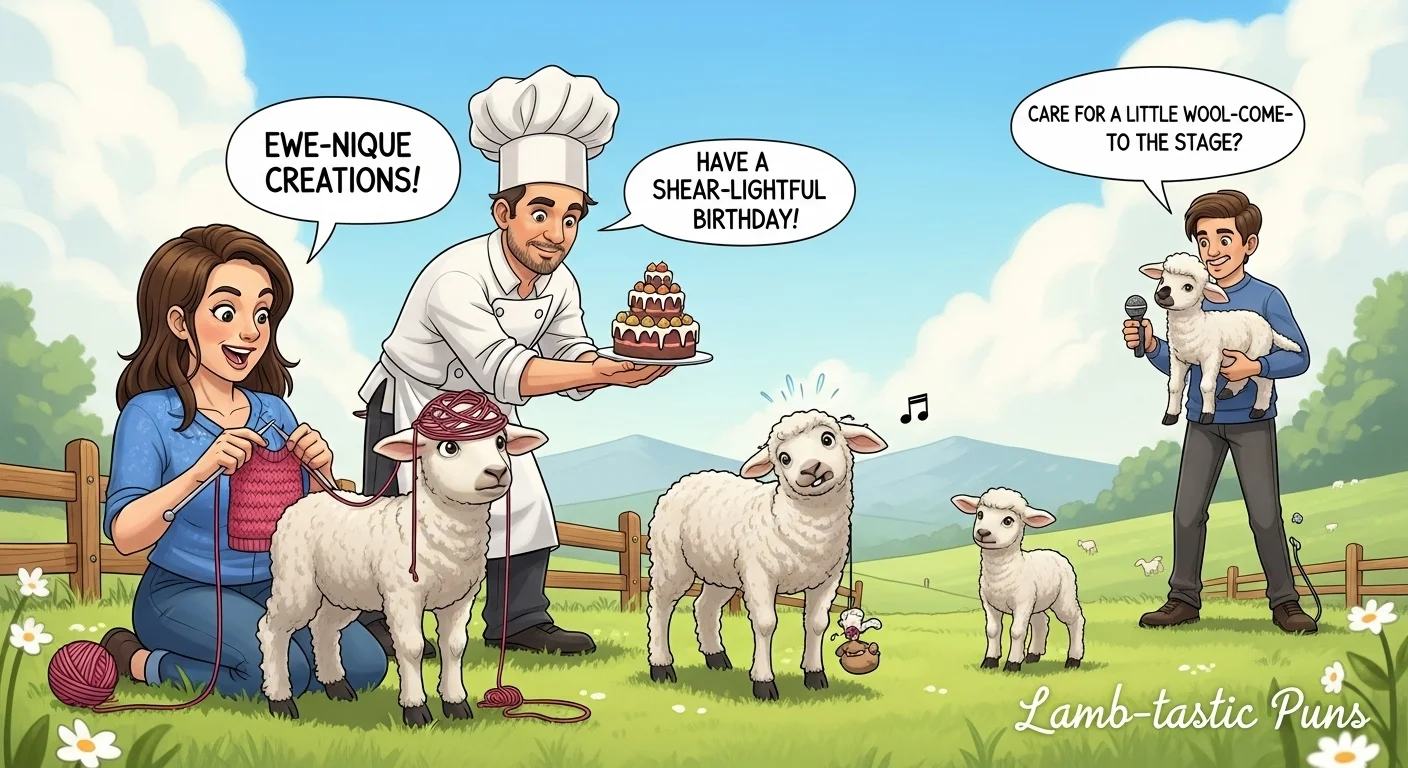 Top Hilarious Lamb Puns