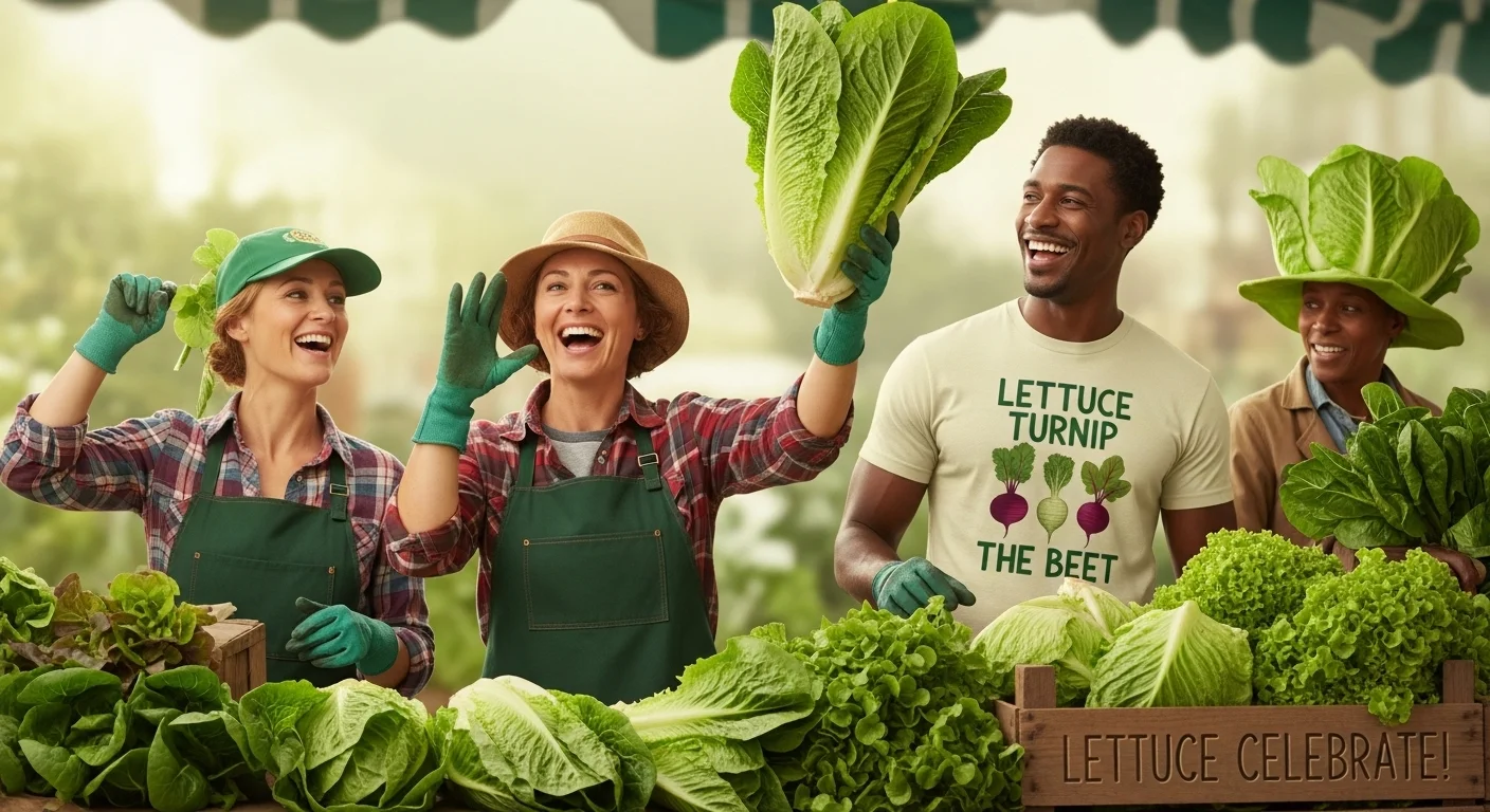 Hilarious Lettuce Puns