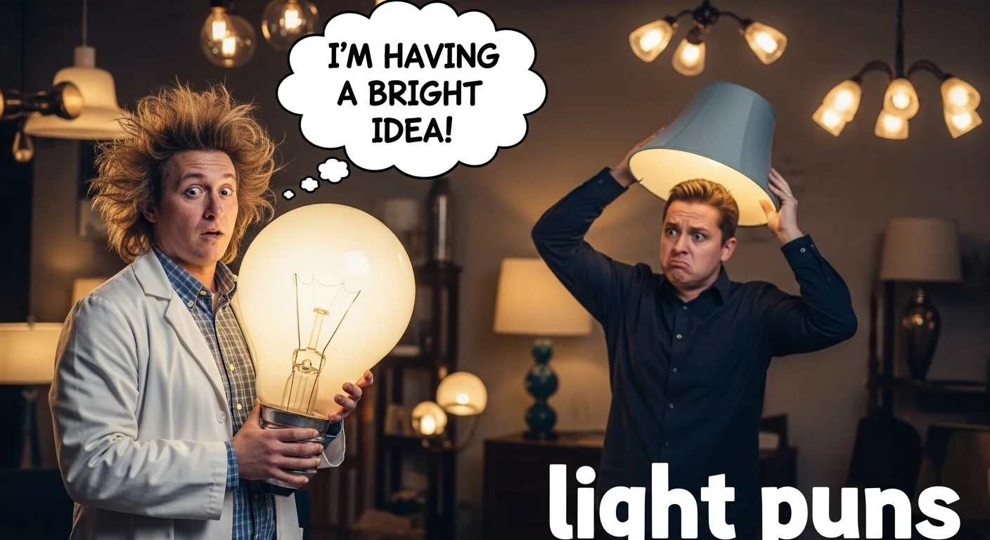 Hilarious Light Puns