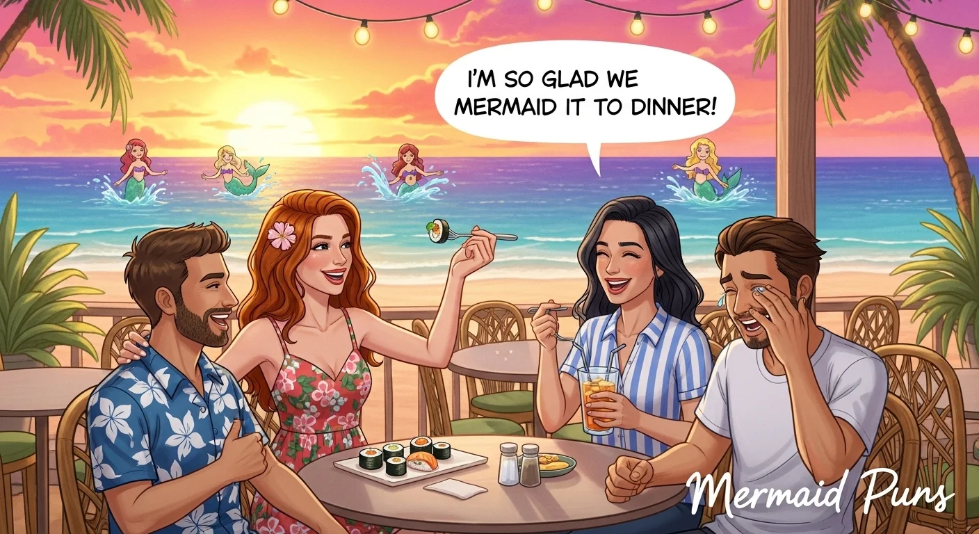 Hilarious Mermaid Puns