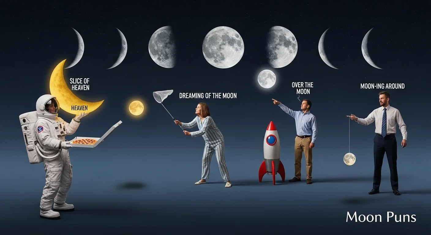 Top Hilarious Moon Puns
