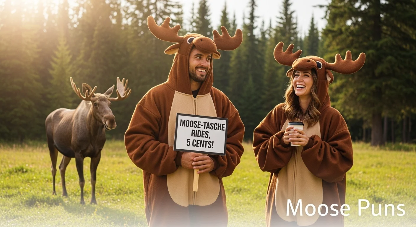 Top Hilarious Moose Puns