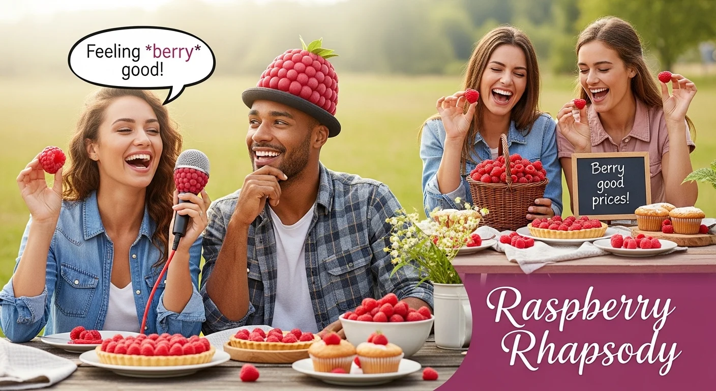 Hilarious Raspberry Puns