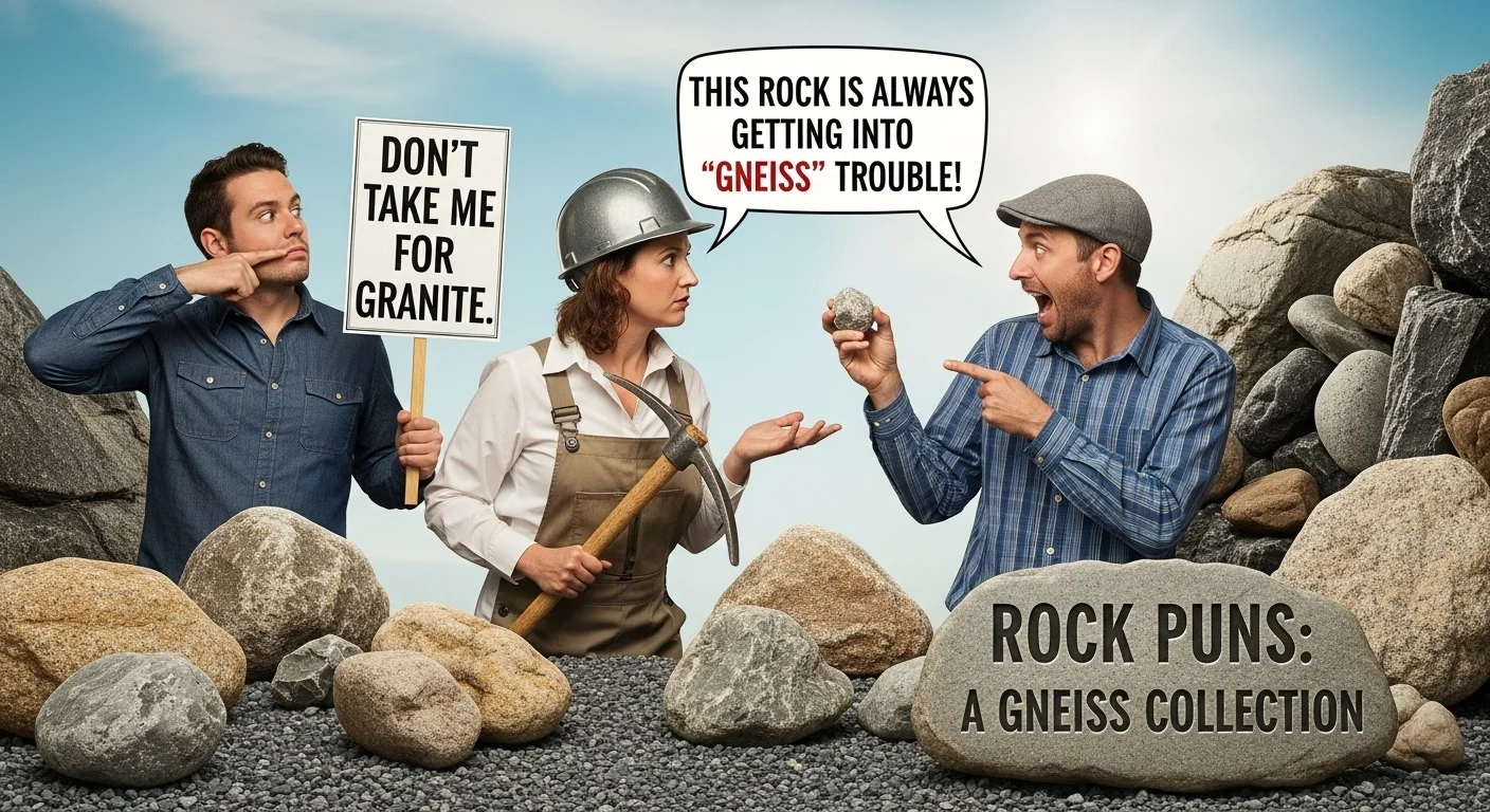 Hilarious Rock Puns