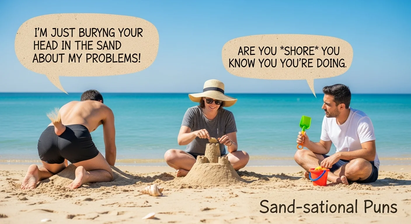 Top Hilarious Sand Puns