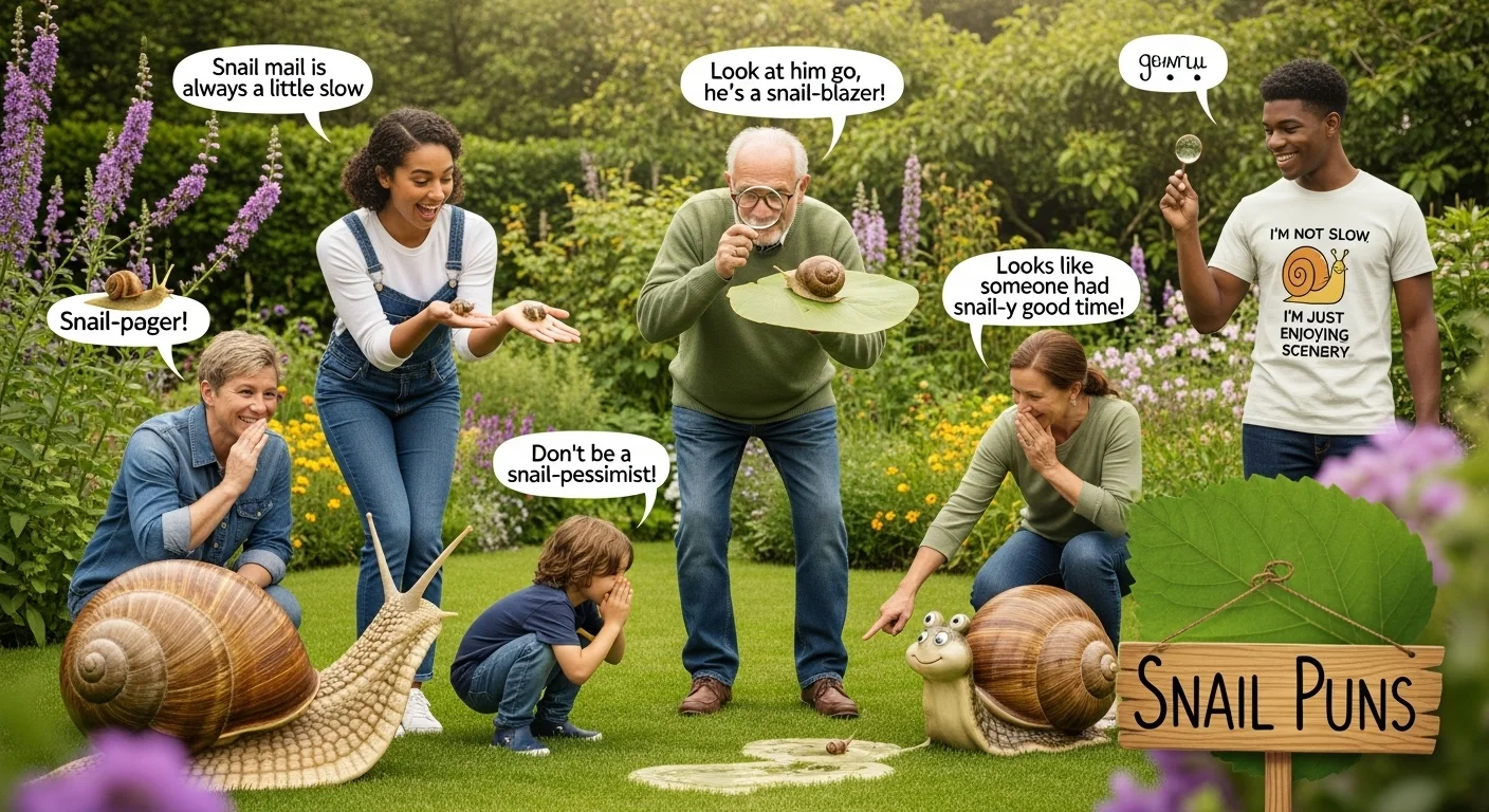 Snail Puns to Make You Laugh