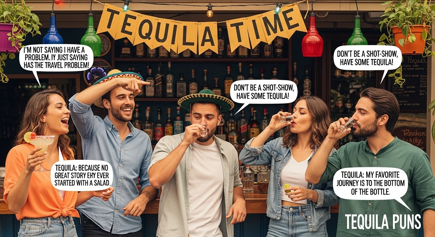 Top Hilarious Tequila Puns
