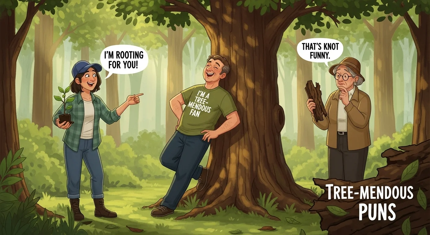 Hilarious Tree Puns