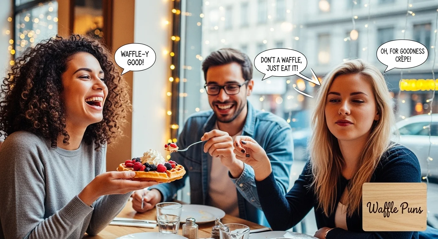 Top Hilarious Waffle Puns