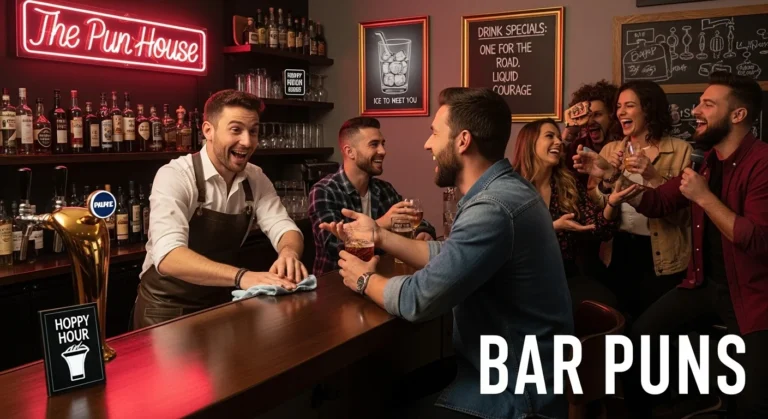 bar puns