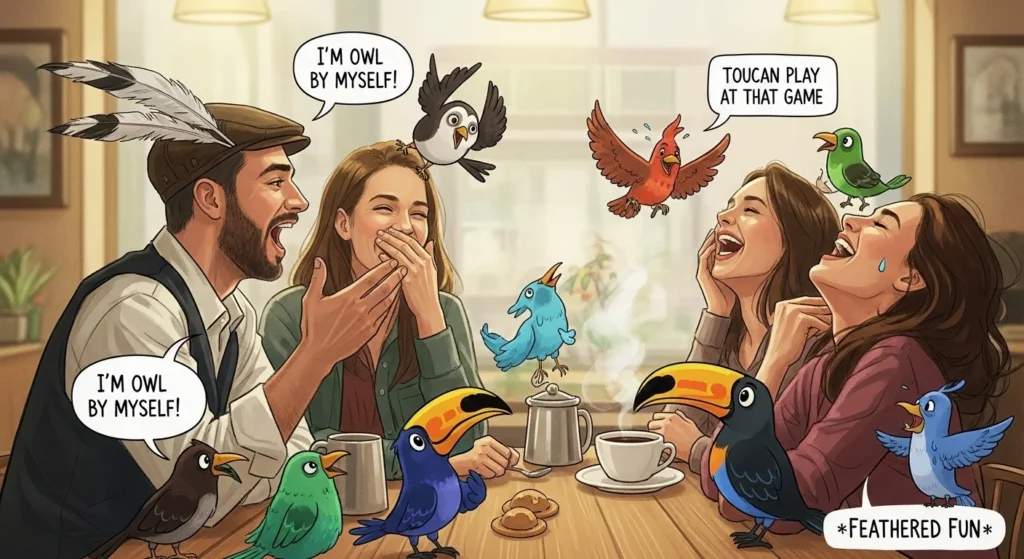 bird puns one liners