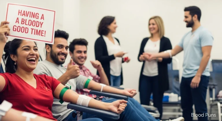 blood puns