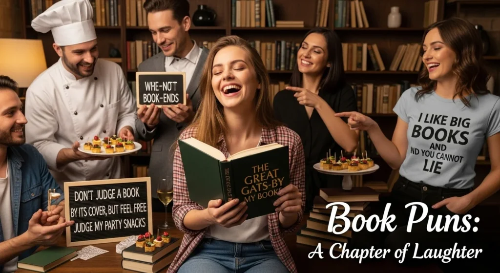 book puns one-liners
