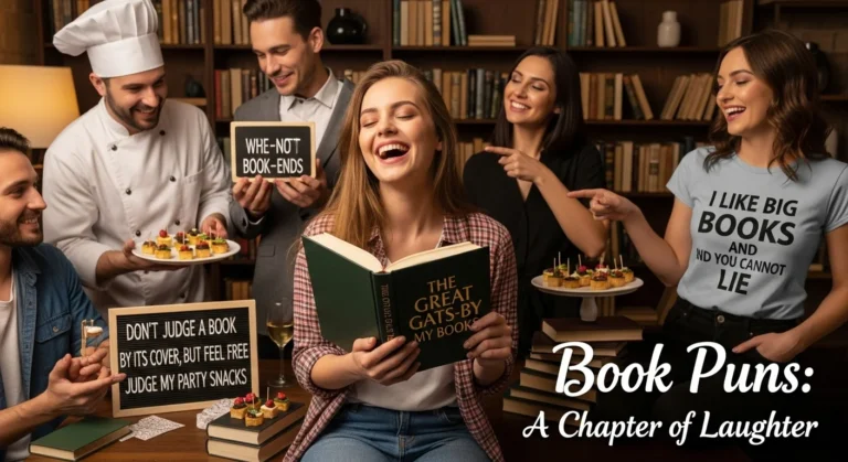book puns one-liners