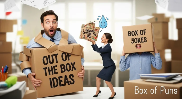 box puns