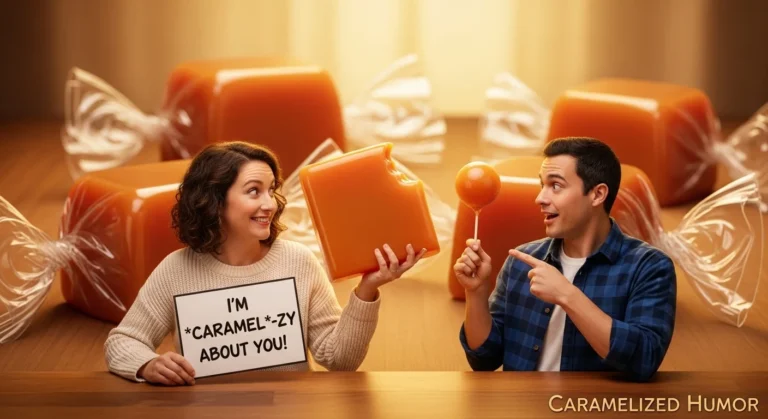 caramel puns
