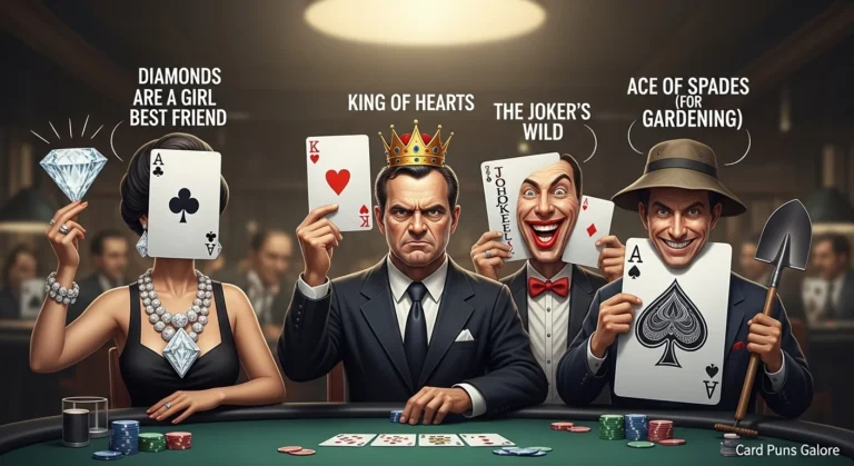 card puns