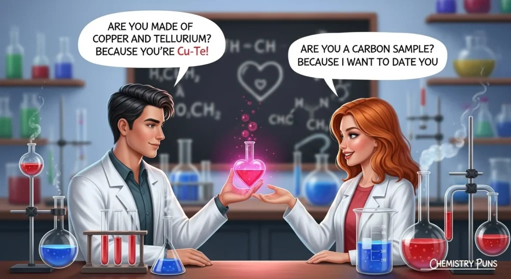 chemistry valentines puns