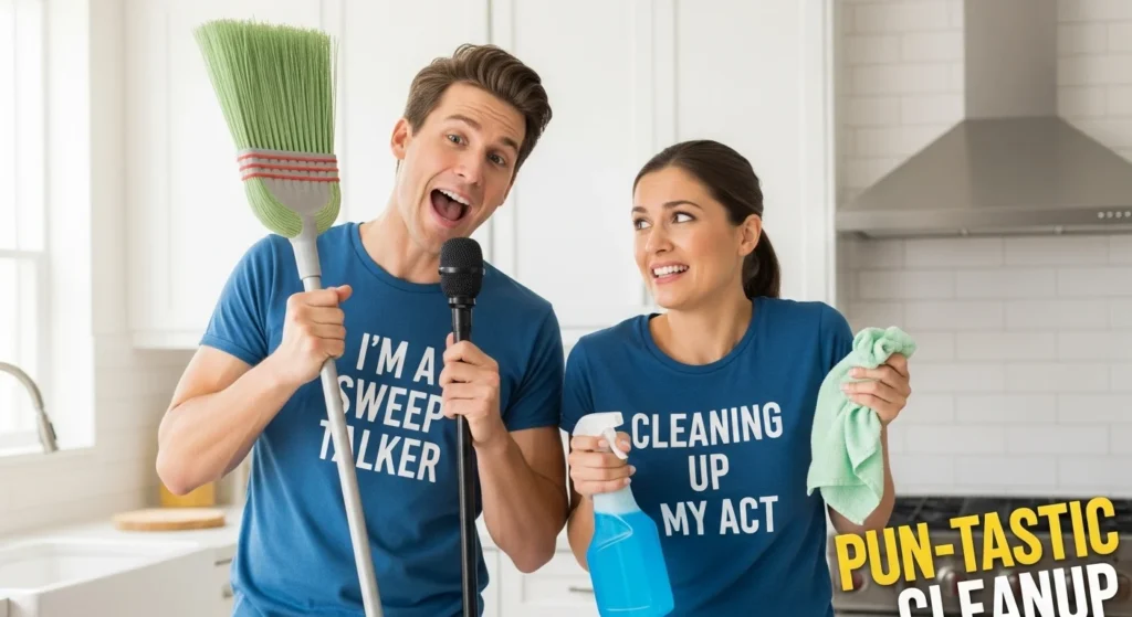 cleaning puns