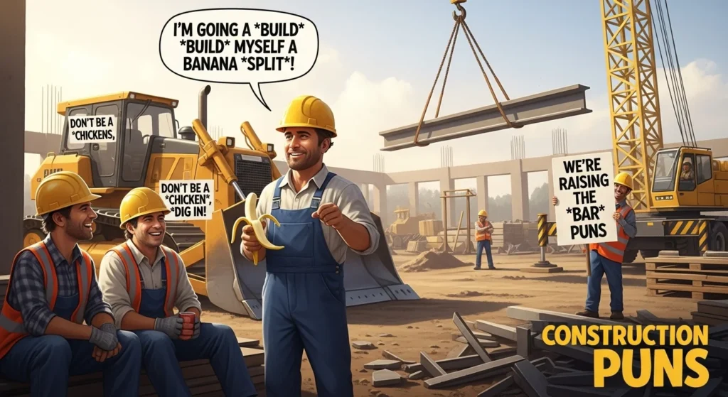 construction puns