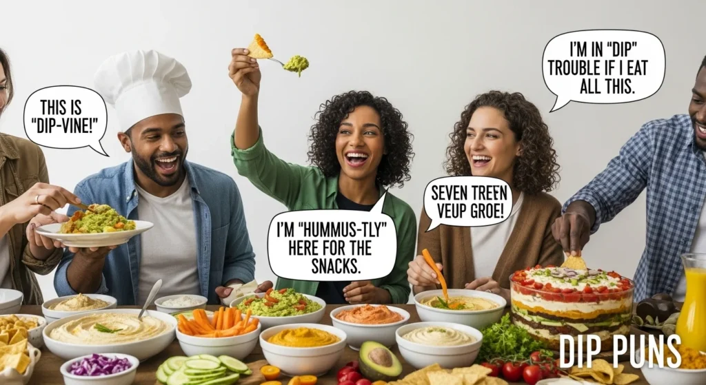 dip puns