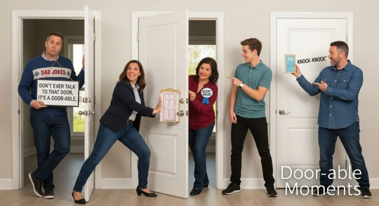 door puns