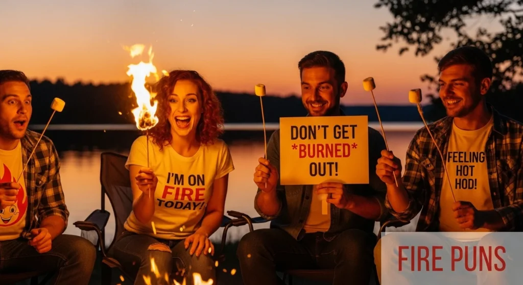 fire puns