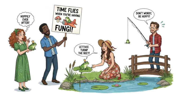 frog puns