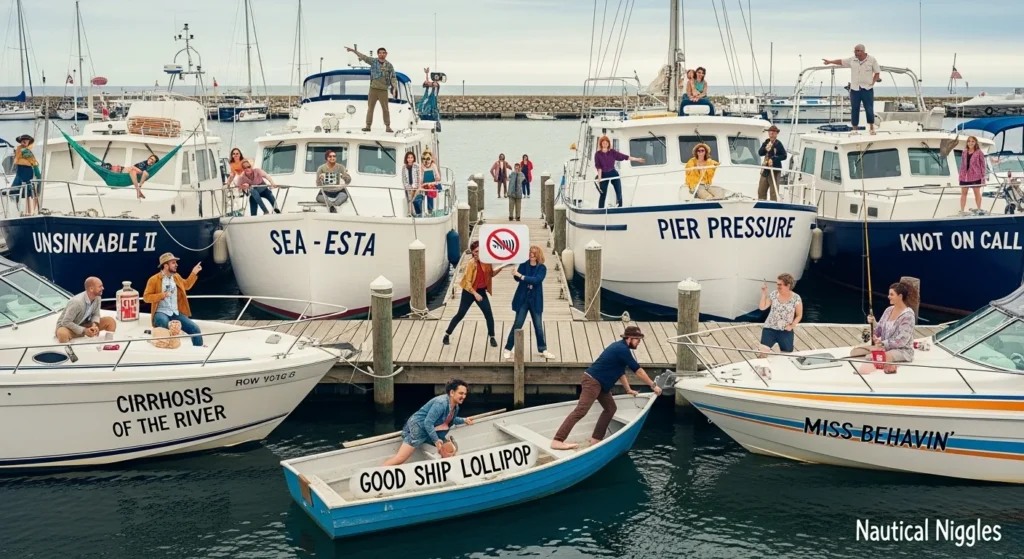 funny boat names puns