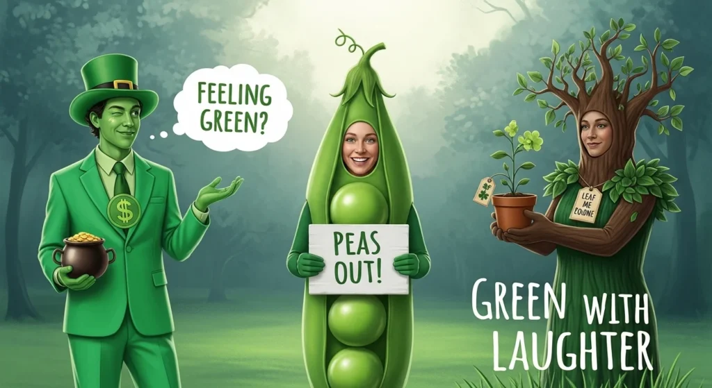 green puns