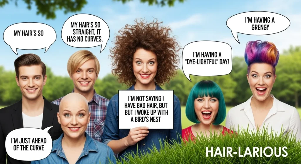 hair puns