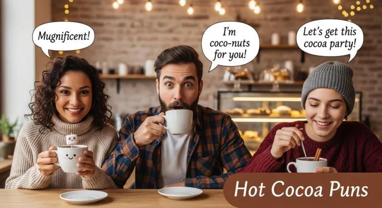 hot cocoa puns