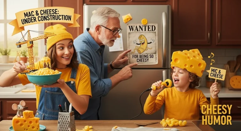 mac and cheese puns