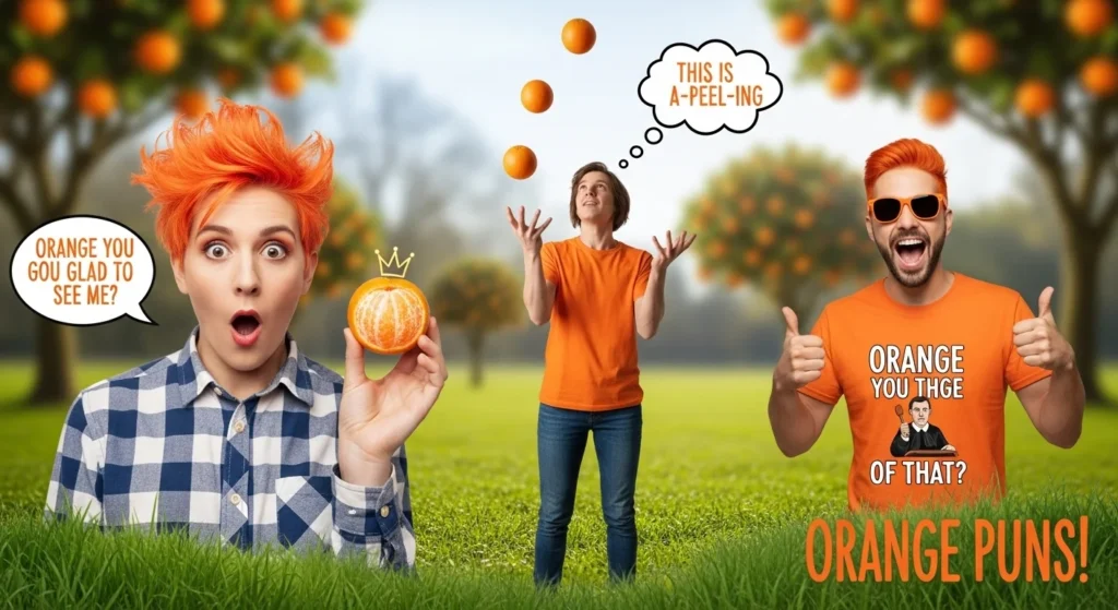 orange puns