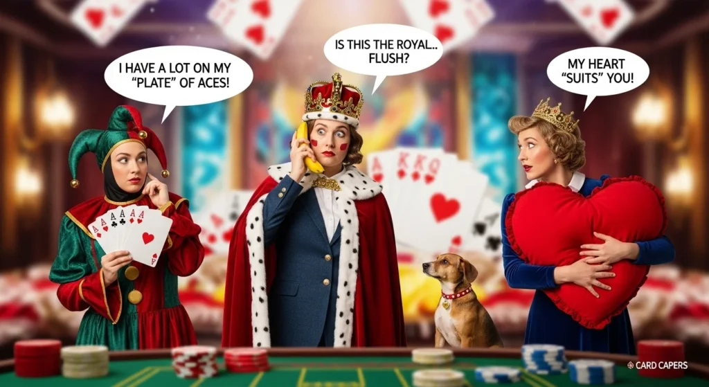 playing card puns