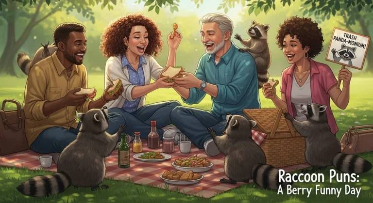 raccoon puns