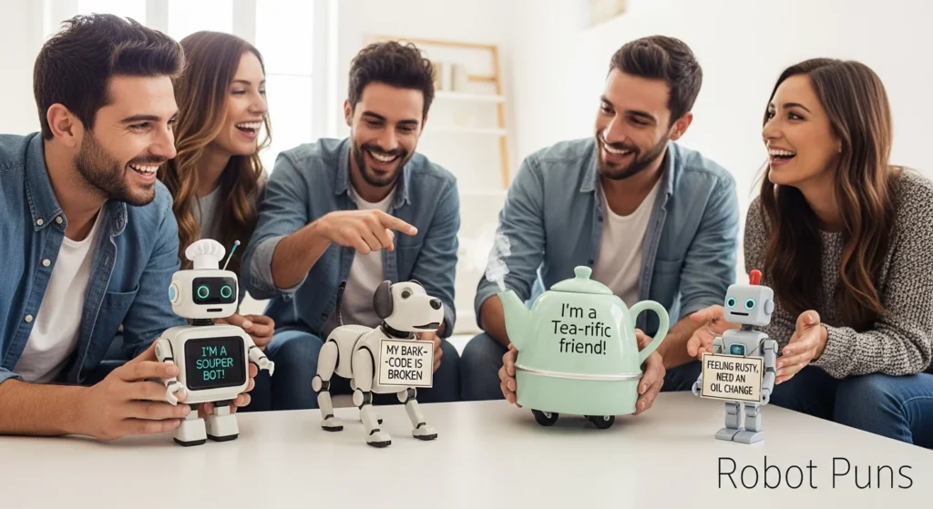 robot puns