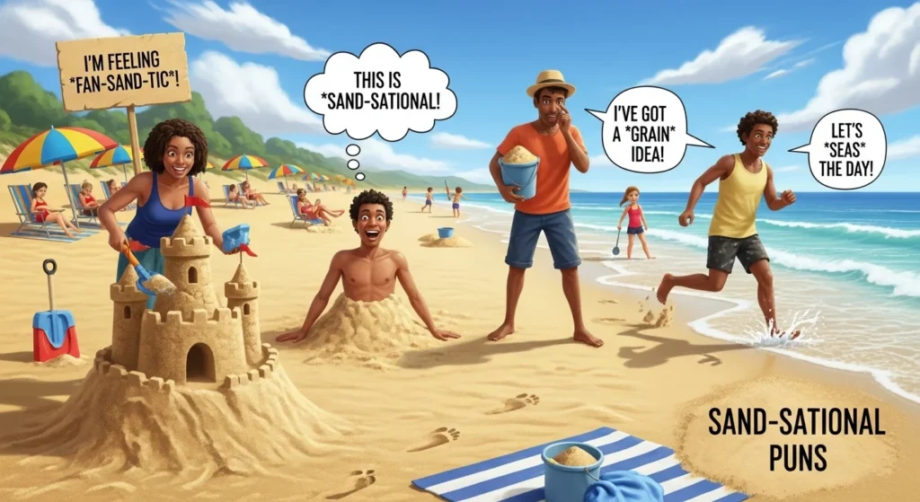 sand puns