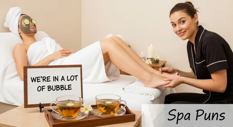 spa puns