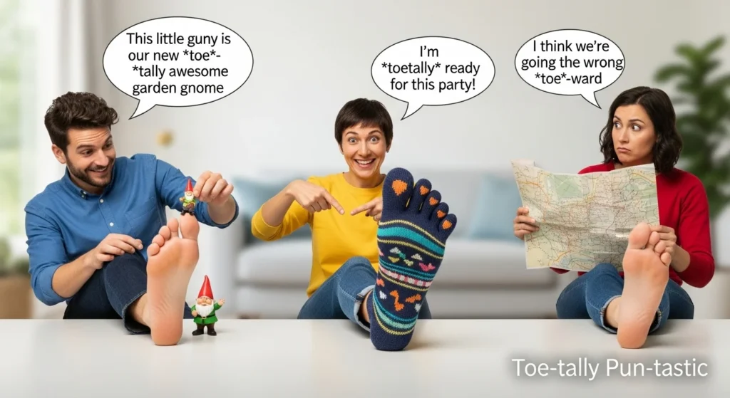 toe puns