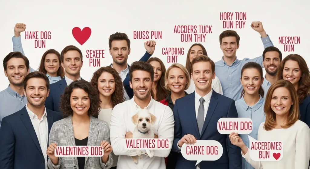 valentines dog puns