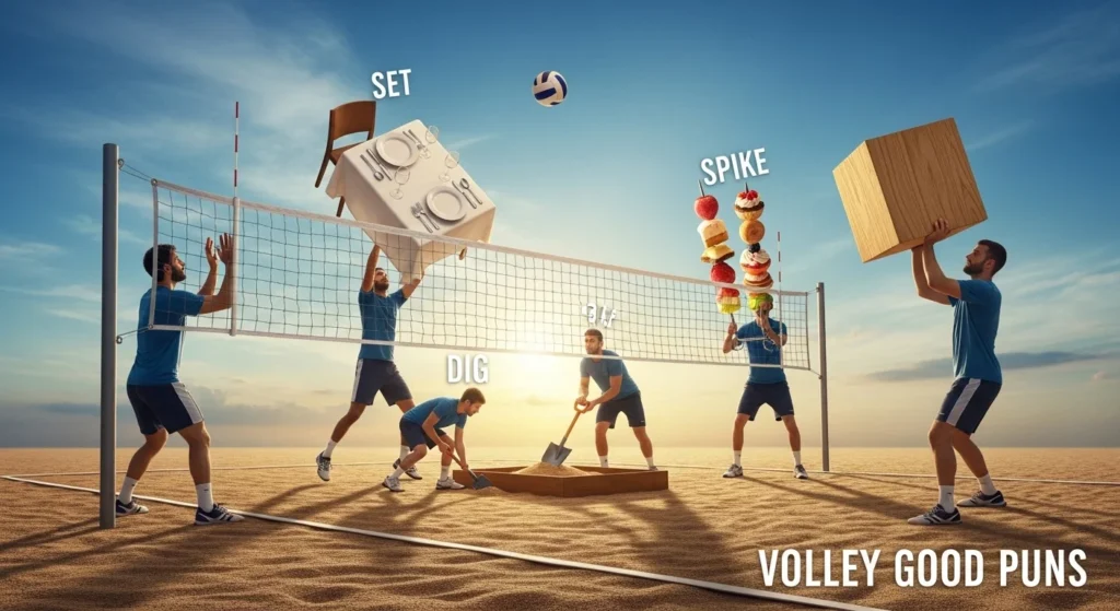 volleyball puns