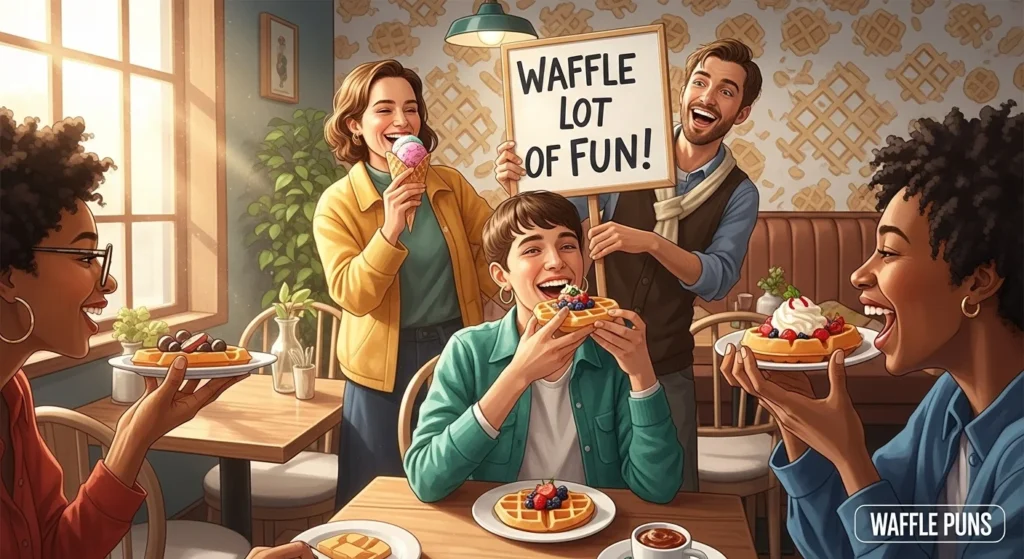 waffle puns