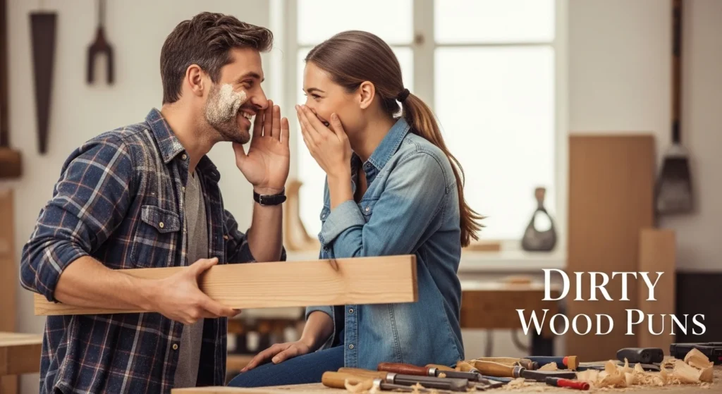 wood puns dirty